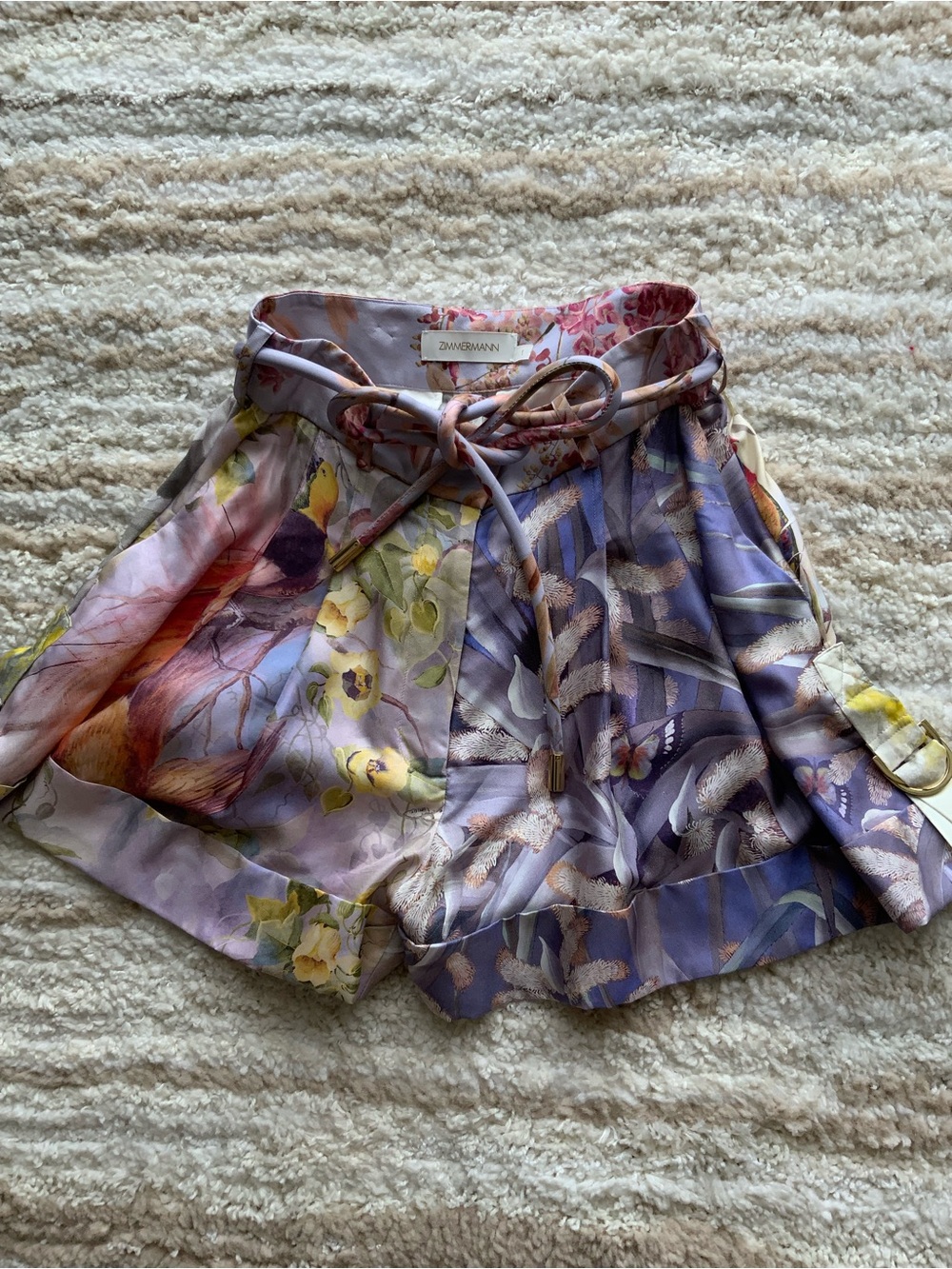 Zimmermann Botanica Book Print Shorts